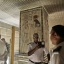 A policeman takes a selfie at the Amenhotep II tomb in the Valley of the Kings in Luxor, Egypt, Tuesday, Sept. 29, 2015. Egypt's antiquities minister says King Tut's tomb may contain hidden chambers, lending support to a British Egyptologist's theory that a queen may be buried in the walls of the 3,300 year-old pharaonic mausoleum. (AP Photo/Nariman El-Mofty)