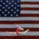 Madison Kocian competes on the balance beam during the U.S. women's gymnastics championships, Friday, June 24, 2016, in St. Louis. (AP Photo/Tony Gutierrez)